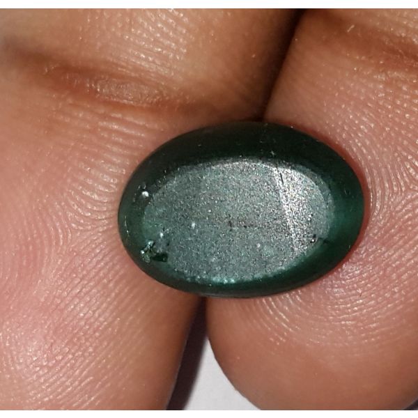 9.82 Carats Natural Sky Green Apatite Cat's Eye 13.62x9.67x8.76mm