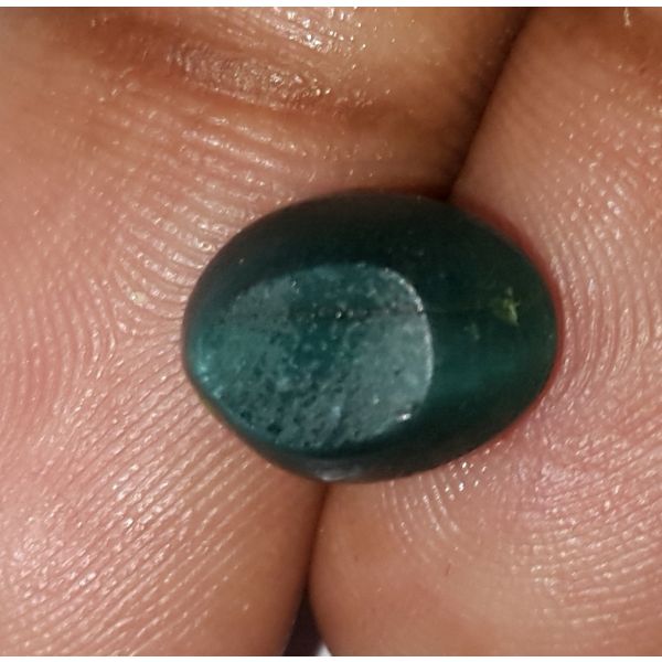 6.00 Carats Natural Sky Green Apatite Cat's Eye 10.65x8.20x7.72mm