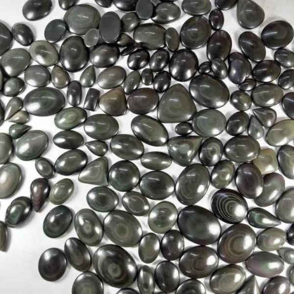 Wholesale Lot Obsidian Eye Gemstone