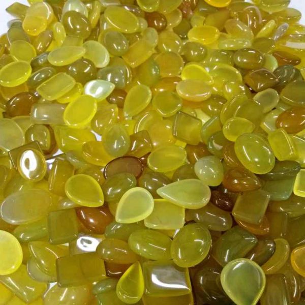 Yellow Chalcedony Wholesale Lot Gemstone 