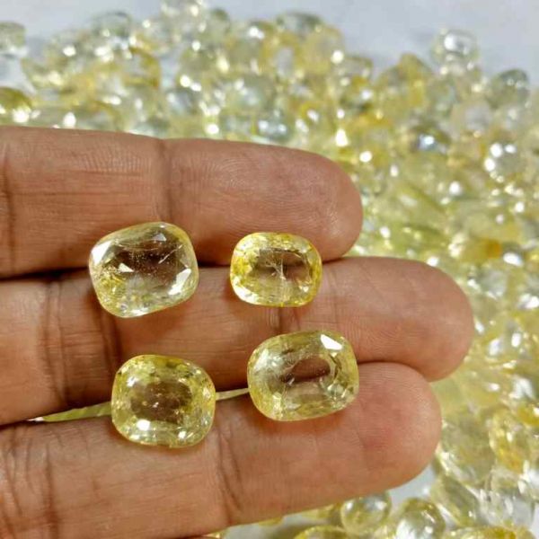 Yellow Topaz A+++ Quality  Wholesale Lot Gemstone 
