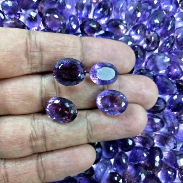 Amethyst A+ Quality 7 To 12 CT Wholesale Lot Gemstone 