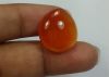 11.79 Carats Orange Chalcedony 17.64 x 15.96 x 5.74 mm