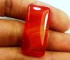 18.78 Carats Banded Agate 29.55 X 13.97 X 4.47 mm