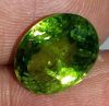 6.11 Carat Green Peridot 12.21x9.20x7.17mm