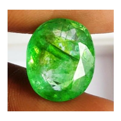 4.46 Carats NaturalColumbian Emerald 11.75 x 9.82 x 5.32 mm
