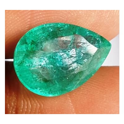 5.40 Carats Natural Columbian Emerald 13.90 x 10.15 x 5.67 mm
