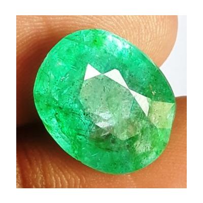 8.18 Carats Natural Columbian Emerald 15.13 x 11.84 x 7.17 mm