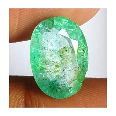 4.98 Carats Natural Columbian Emerald 13.51 x 13.83 x 5.44 mm