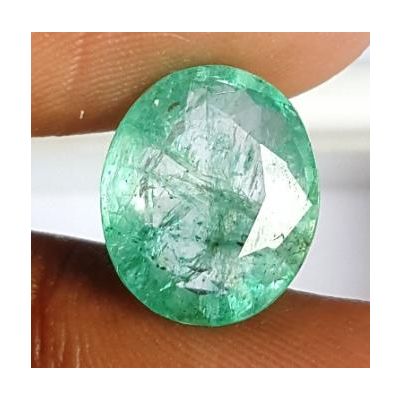 4.23 Carats Natural Columbian Emerald 11.92 x 10.01 x 5.11 mm
