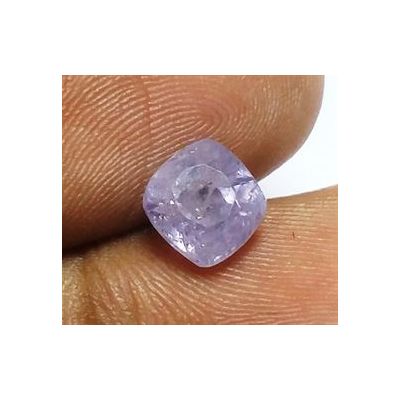2.08 Carat Light Purple Sapphire