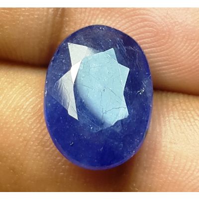 8.03 Carats Natural Blue Sapphire 14.82 x 11.00 x 4.80 mm