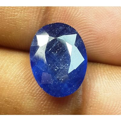 8.15 Carats Natural Blue Sapphire 14.02 x 10.45 x 5.72 mm