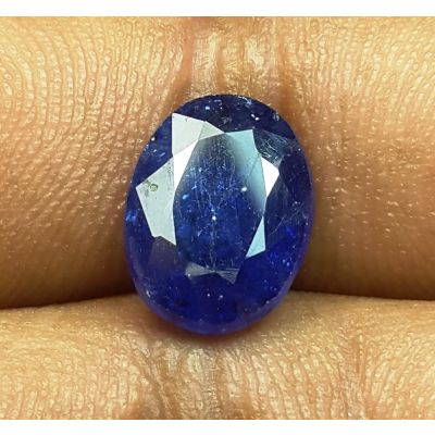 5.86 Carats Natural Blue Sapphire 11.95 x 9.15 x 9.15 mm