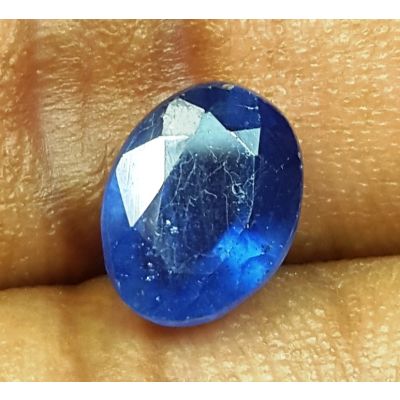 3.31 Carats Natural Blue Sapphire 9.05 x  6.95 x 5.25 mm