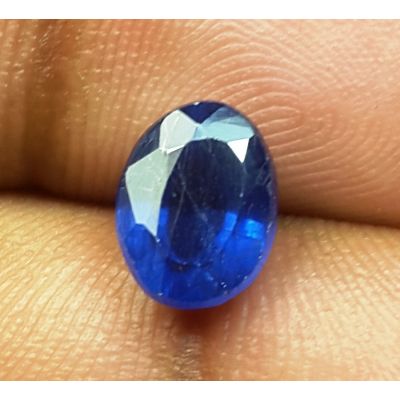 2.49 Carats Natural Blue Sapphire 8.40 x  6.45 x 7.65 mm