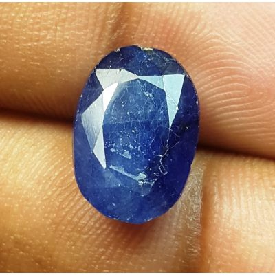 7.44 Carats Natural Blue Sapphire 12.85 x 9.00 x 6.40 mm