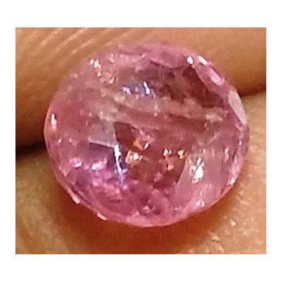1.72 Carats Natural Pink Spinel 7.60 x 6.66 x 4.00 mm