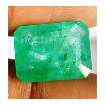 9.17 Carats Natural Columbian Emerald 14.30 x 10.72 x 6.72 mm