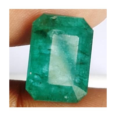 9.40 Carats Natural Zambian Emerald 14.48 x 10.57 x 6.92 mm