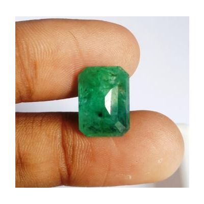 6.93 Carats Natural Zambian Emerald 13.99 x 10.16 x 5.63 mm