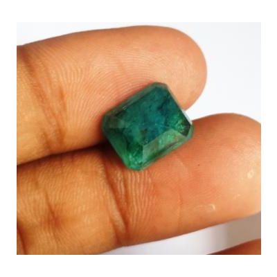 5.34 Carats Natural Zambian Emerald 11.15 x 9.49 x 6.09 mm