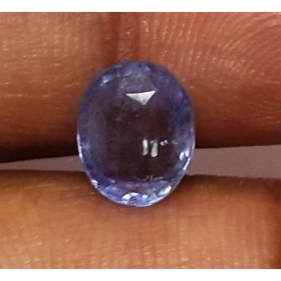 1.73 Carats Ceylon Blue Sapphire 7.70x6.15x3.83mm