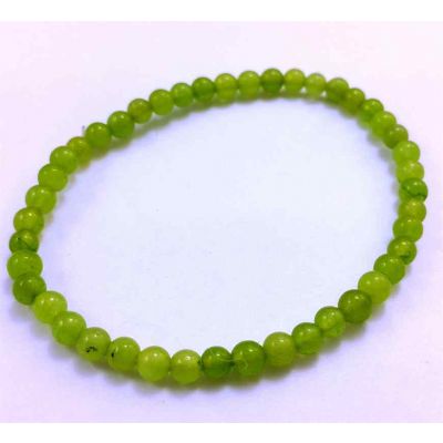 Olive Green Jade Bracelet 5 Gram (Length 8 Inch)