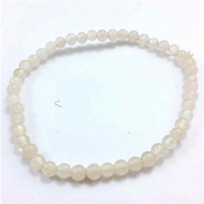 White Jade Bracelet 5 Gram (Length 8 Inch)