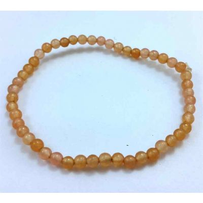 Orange Jade Bracelet 5 Gram (Length 8 Inch)