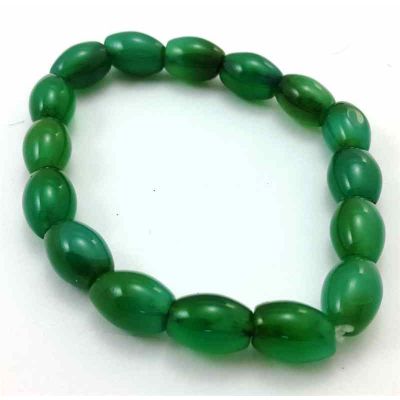 Green Jade Bracelet 20 Gram (Length 8 Inch)