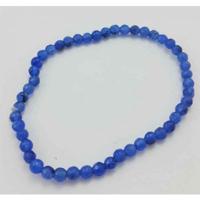 Blue Jade Bracelet 4 Gram (Length 8 Inch)