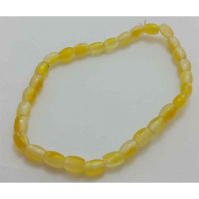 Yellow Jade Bracelet 6 Gram (Length 8 Inch) 
