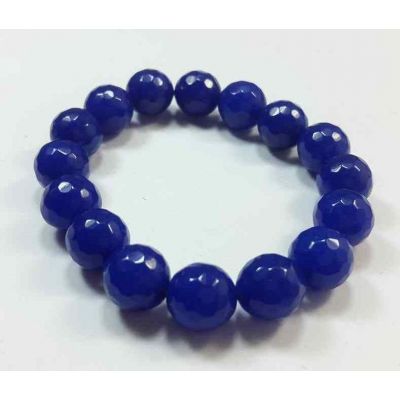 Blue Jade Bracelet 35 Gram (Length 8 Inch)