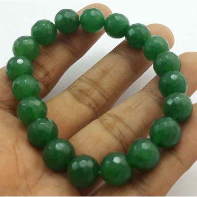 Green Jade Bracelet 25 Gram (Length 8 Inch)