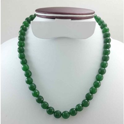 Green Jade Rosary 59 Gram (Length 19 Inch)