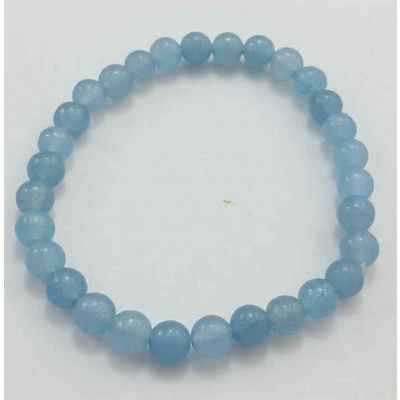 Blue Jade Bracelet 11 Gram (Length 8 Inch)