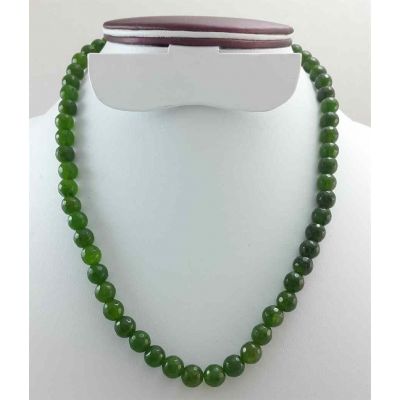 Green Jade Rosary 41 Gram (Length 19 Inch)
