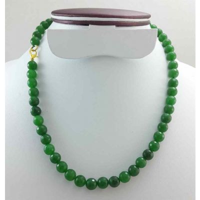 Green Jade Rosary 39 Gram (Length 19 Inch)
