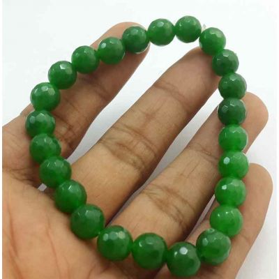 Green Jade Bracelet 16 Gram (Length 8 Inch)