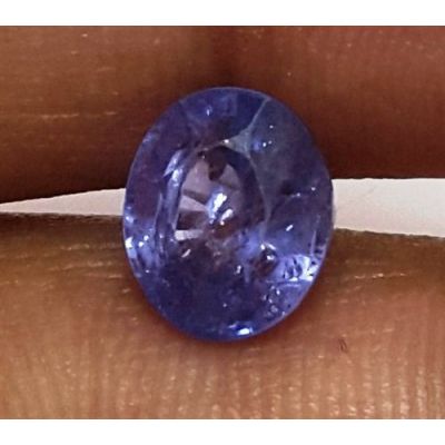 2.02 Carats Ceylon Blue Sapphire 7.45x6.30x4.80 mm