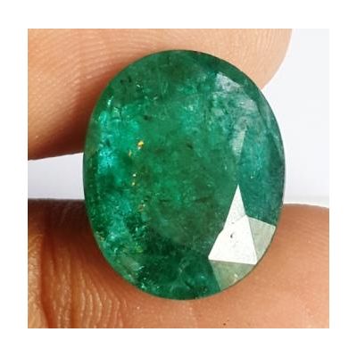 8.07 Carats Natural Zambian Emerald 6.05 x 12.91 x 5.61 mm