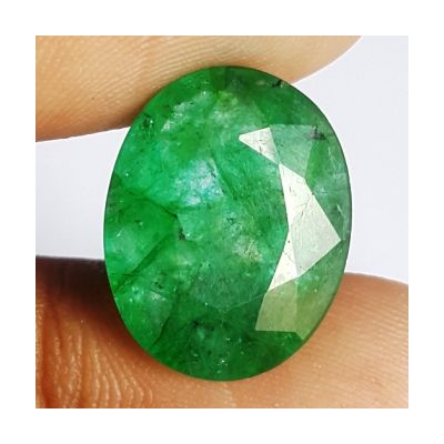 8.73 Carats Natural Zambian Emerald 16.60 x 13.17 x 5.77 mm