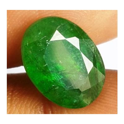 4.64 Carats Natural Zambian Emerald 12.16 x 9.09 x 5.87 mm