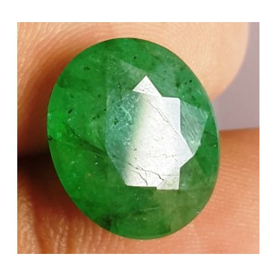8.10 Carats Natural Zambian Emerald 13.84 x 11.65 x 6.86 mm