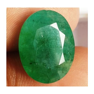 8.79 Carats Natural Zambian Emerald 15.99 x 12.37 x 6.27 mm