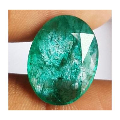 9.49 Carats Natural Zambian Emerald 16.98 x 13.11 x 5.72 mm