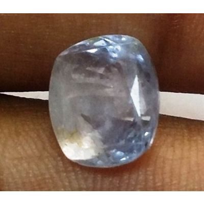 4.87 Carats Ceylon Blue Sapphire 10.15x8.63x6.01mm