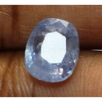 3.92 Carats Ceylon Blue Sapphire 9.08x7.44x5.63mm