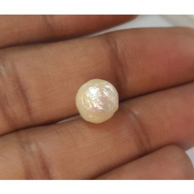 5.66 Carats Natural Venezuela Pearl 9.25 x 9.35 x 9.17 mm